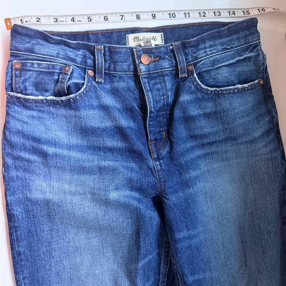 Madewell Low Slung Baggy jeans - Moffatt wash -Size 25 petite - Picture 5 of 7